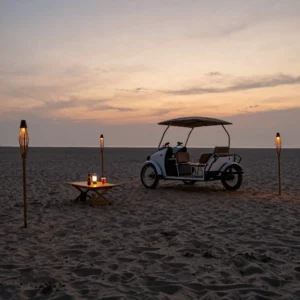 Vuelo Atardecer con Brindis en Playa